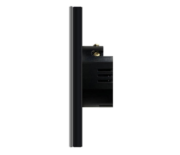 Avatto Dotykowy Włącznik Światła ZigBee Podwójny TUYA (czarny) - 1177048 - zdjęcie 2